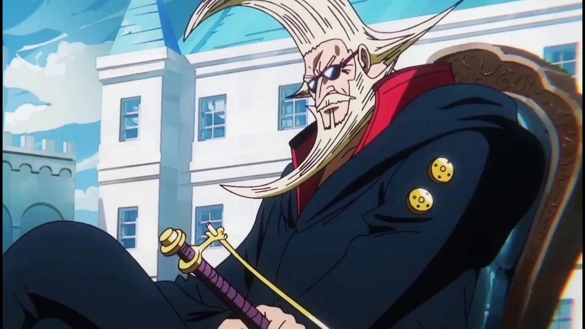 One of the One Piece characters, Garling Figarland (Image via Toei Animation)